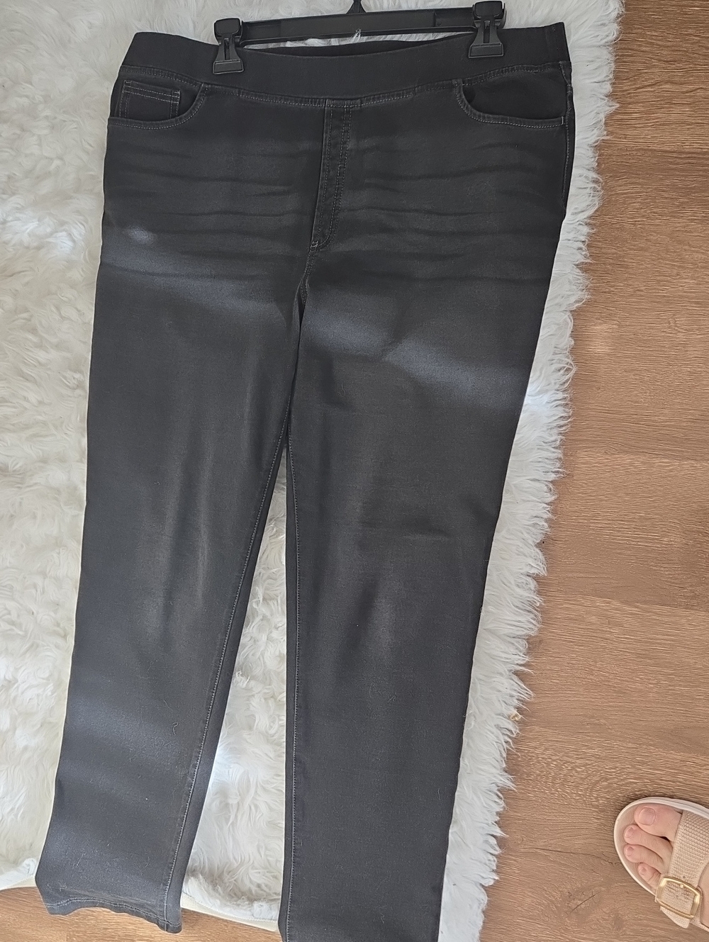 J. Jill Black Straight-Leg Women's Jeans